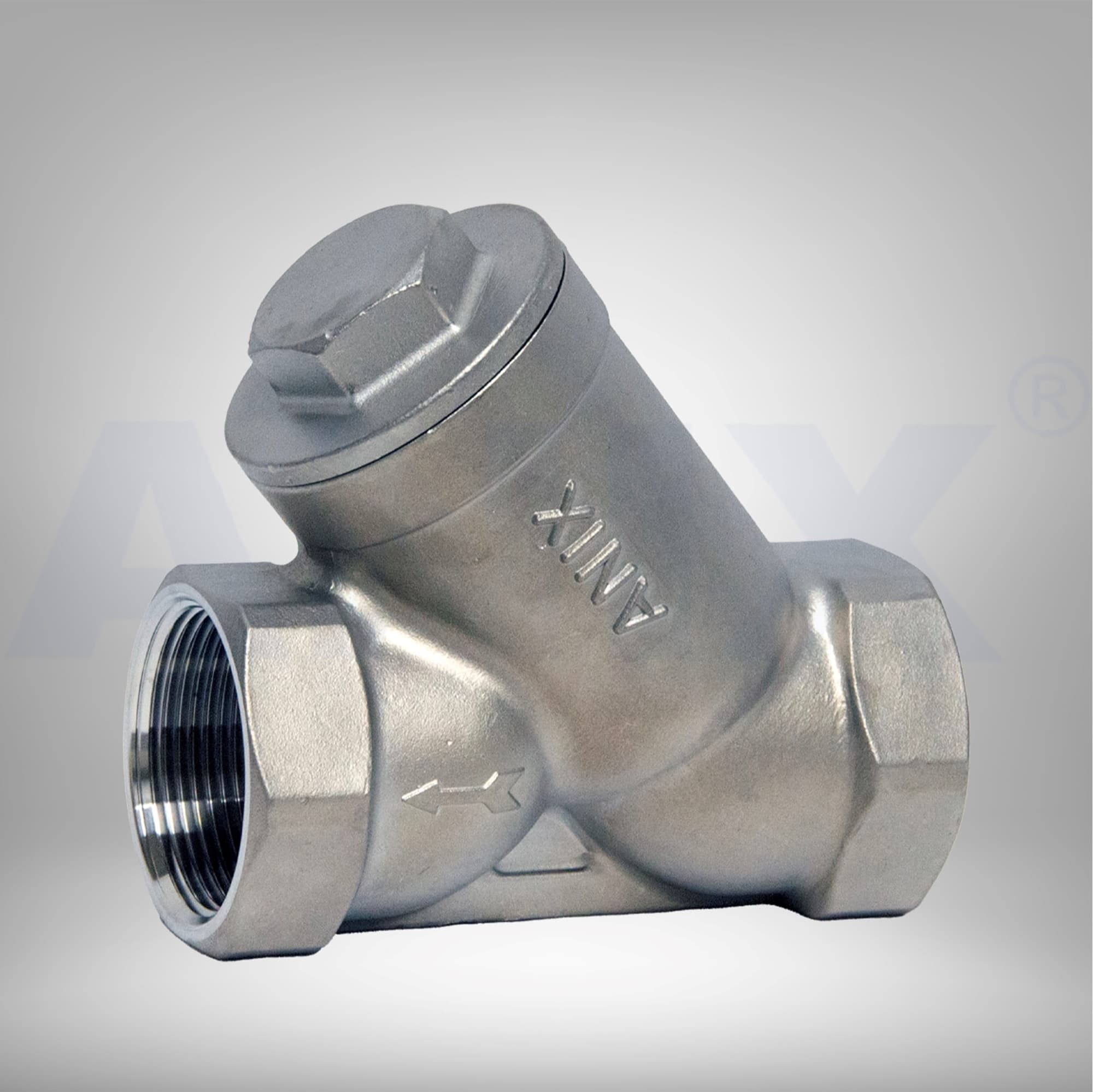Picture of ANIX Stainless Steel Y strainer Class 800 Threaded NPT