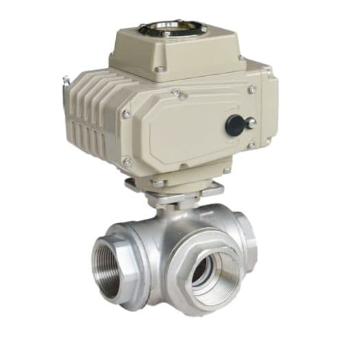 3 way ball valve t port
