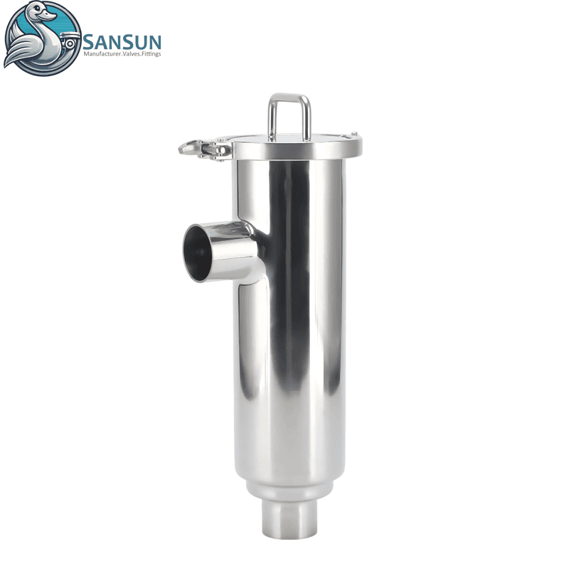 Data Center Liquid Cooling Systems 316L Stainless Steel Welded Angle Filter