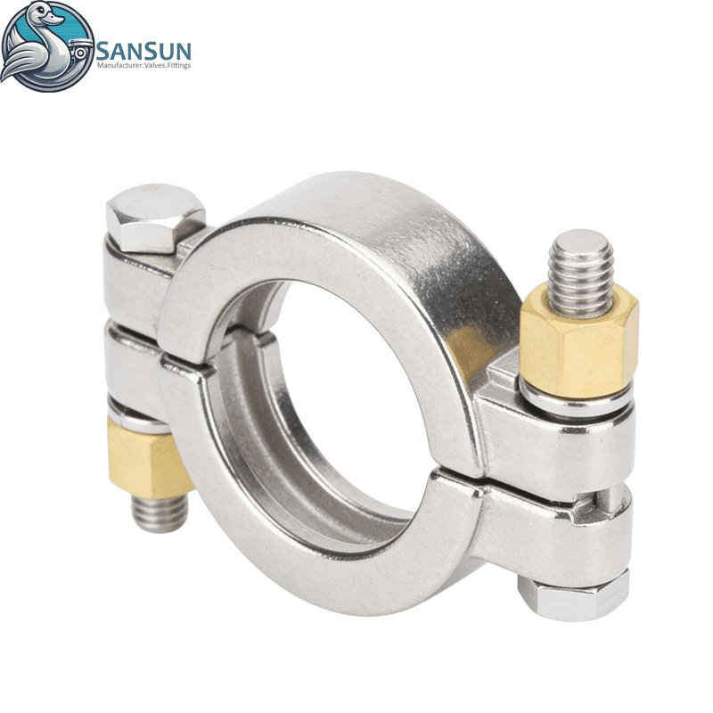 Data Center Liquid Cooling Systems 316L High-Pressure Tri-Clamp