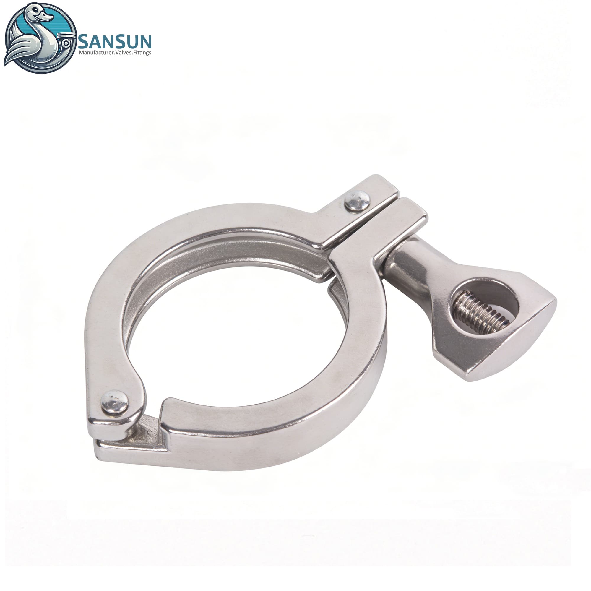 SS316L Single Pin Clamp For Data Center Liquid Cooling Pipeline