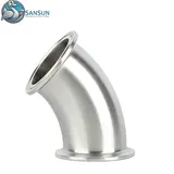 SS316L Tri-Clamp 90° Elbow for Data Center Liquid Cooling