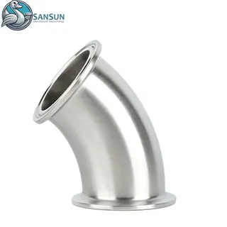 SS316L Tri-Clamp 90° Elbow for Data Center Liquid Cooling