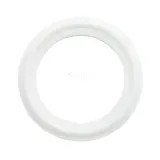 Sanitary Clamp Ferrule PTFE White Gasket Seal
