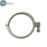 Stainless Steel Single Pin Tri Clamp AISI304 AISI316L For AI Data Center Liquid Cooling CDU Pipeline SANSUN