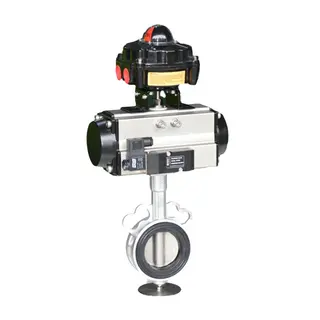 pneumatic butterfly valve