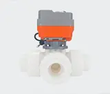 three way ball valve pvc