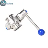 Sanitary Manual Tri Clamp Butterfly Valve for Data Center Liquid Cooling
