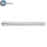 Data Center Liquid Cooling Systems Stainless Steel Woven Mesh Corrugated Pipe