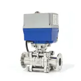 Electric Quick-Install Three-Piece Ball Valve