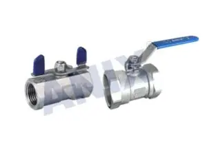 One Piece Female Thread Ball Valve 1000WOG