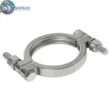 Data Center Liquid Cooling Systems 304 High-Pressure Tri-Clamp with Stainless Steel Nut