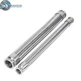 Data Center Liquid Cooling Systems Stainless Steel Woven Mesh Corrugated Pipe