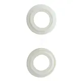 Sanitary Clamp Ferrule PTFE White Gasket Seal