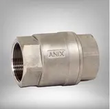 Picture of ANIX Stainless Steel 2-Piece Spring Loaded Check Valve Threaded NPT
