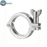 SS316L Single Pin Clamp For Data Center Liquid Cooling Pipeline