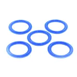 Food Grade SMS union Blue Silicone Rubber Gasket Seal